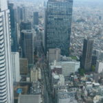 空から見た街並み